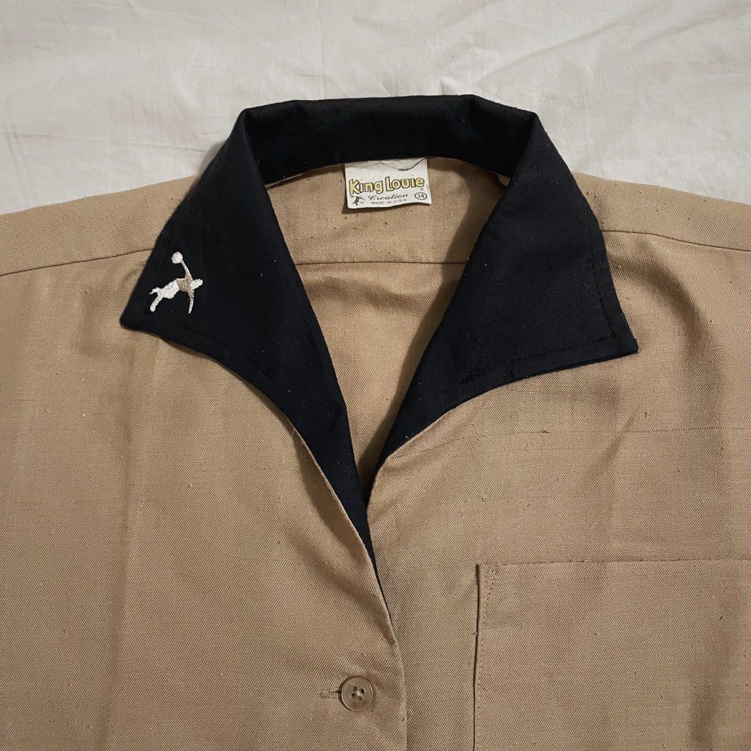 BOWLING SHIRT / OPEN COLLAR / BUKAN KEMEJA UNIQLO on Carousell