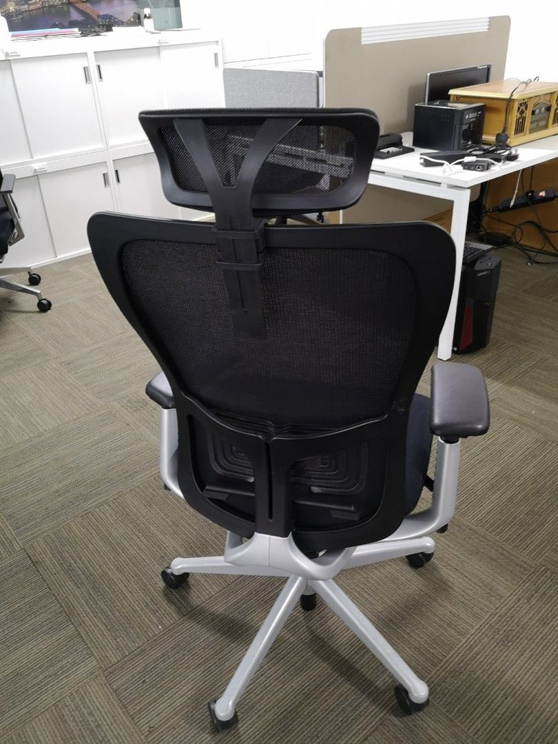 Brand New full mesh Zody headrest kit special made for Haworth Zody