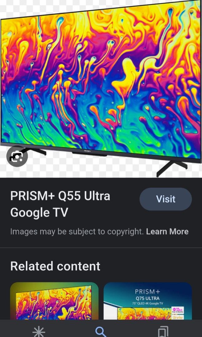 Brand new Prism 55inch Ultra, TV & Home Appliances, TV & Entertainment