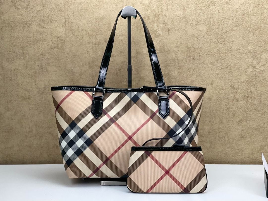 Burberry nova check purse shop