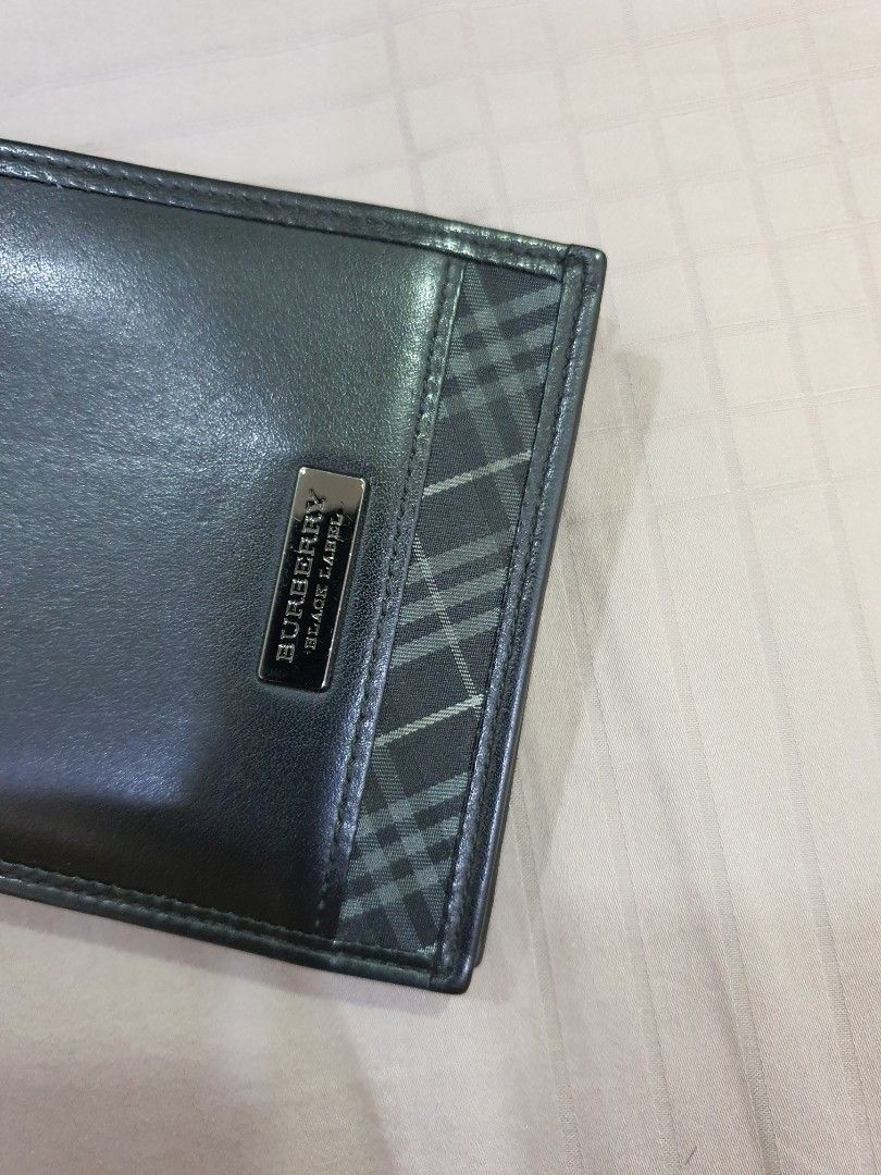 Burberry black label wallet outlet
