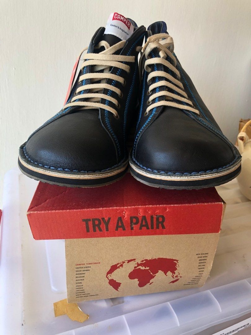 Camper ankle boots leather 45 eu 11 mens Men s Fashion Footwear