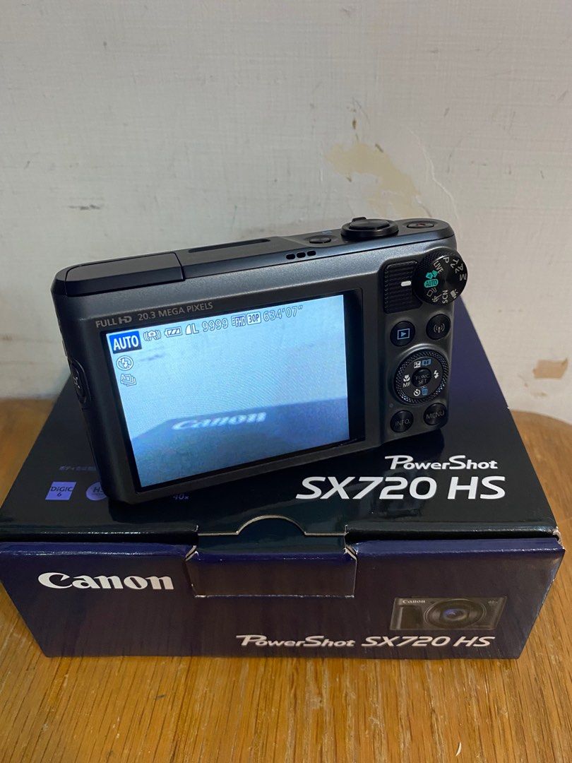 Canon SX720HS近全新, 相機攝影, 相機在旋轉拍賣