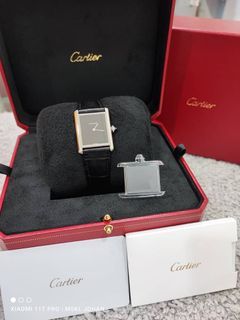 Cartier Tank Must Black Lacquered Dial