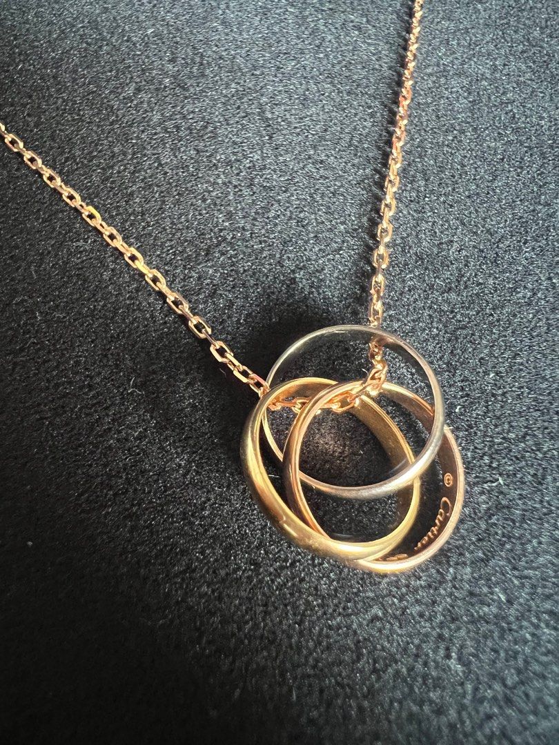 Cartier Trinity Necklace Women s Fashion Jewelry Organisers
