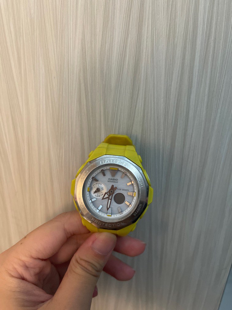 Casio baby new arrivals g yellow
