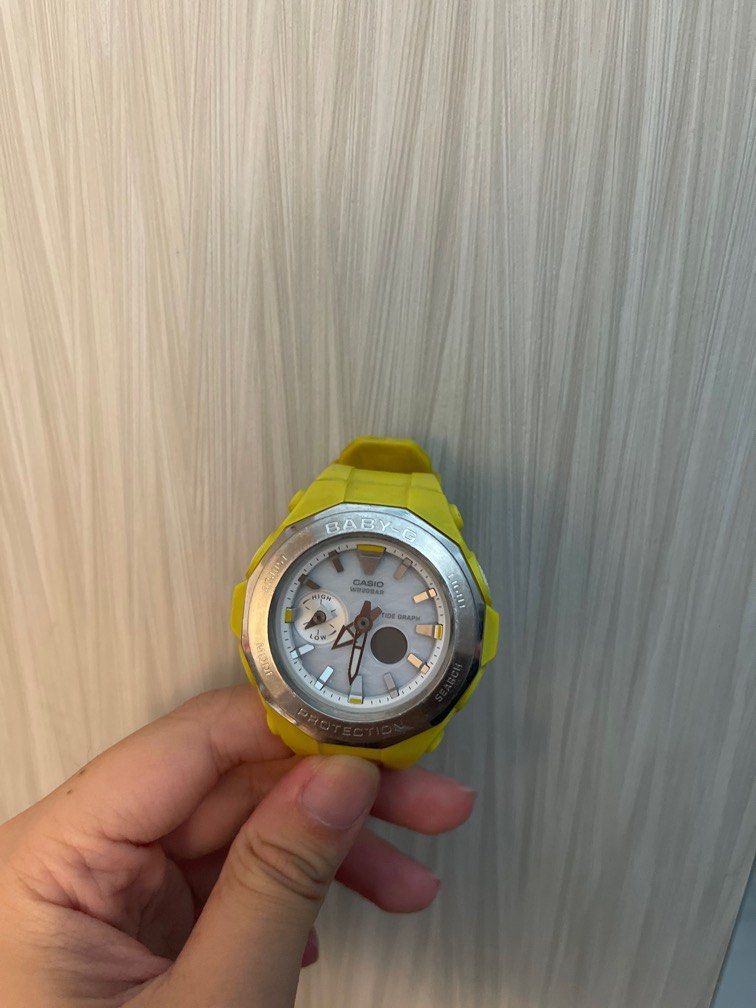 Casio baby outlet g yellow