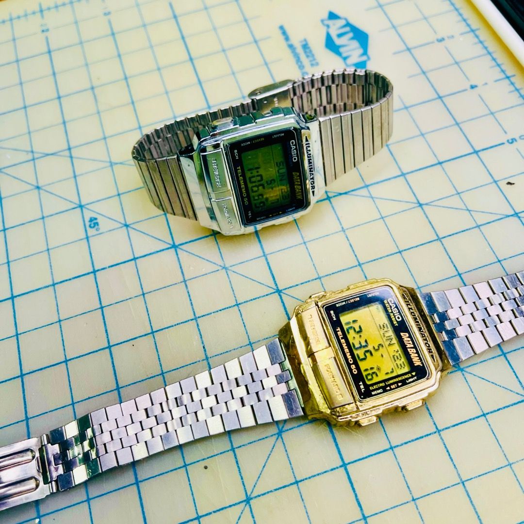 Casio databank water resistant 2025