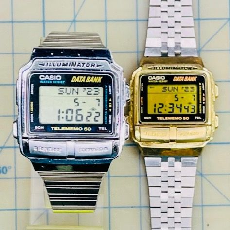 Casio databank water resistant 2025