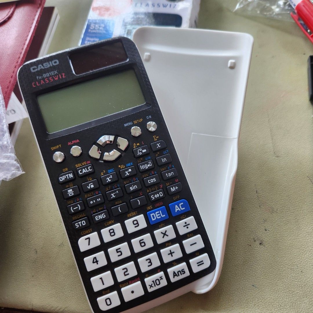 Casio scientific calculator hotsell white