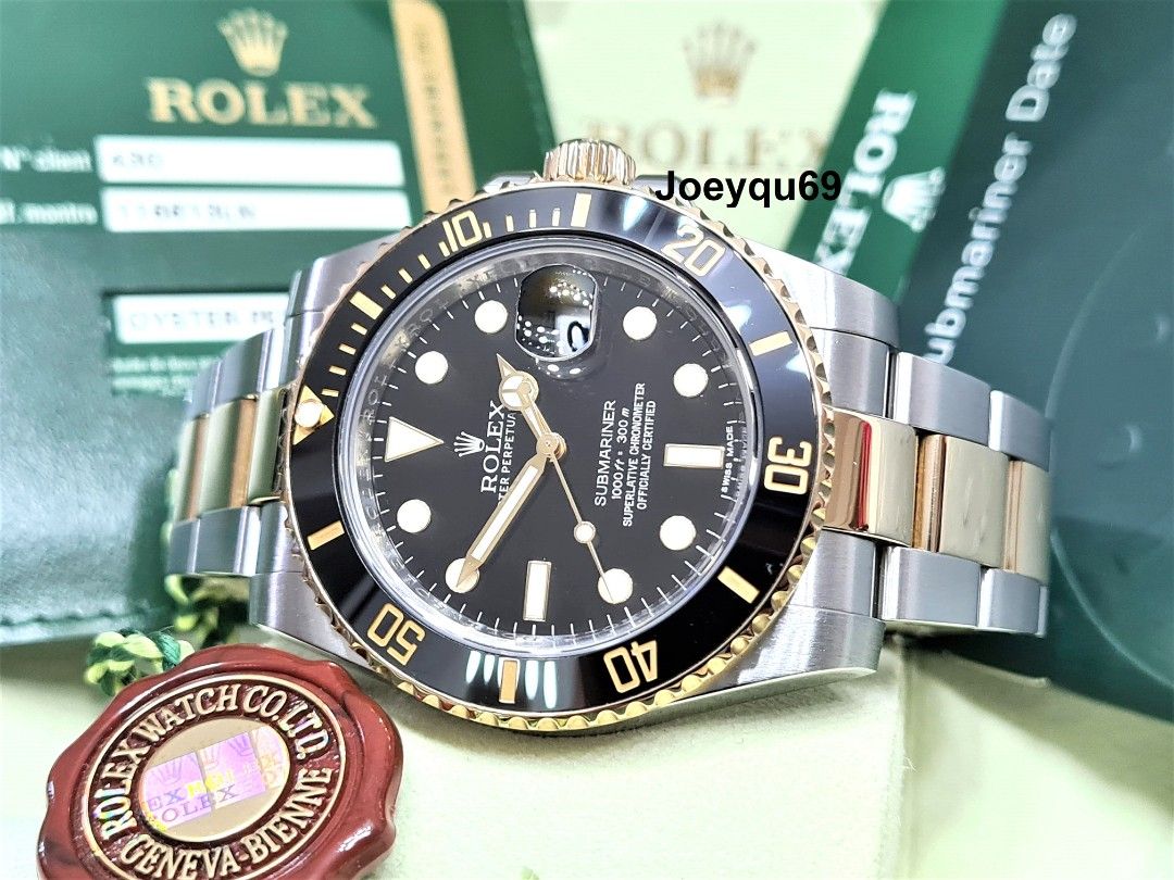 Rolex Pre-Owned | Rolex Submariner 116613LN - Men's Watch - Black Dial - 2014