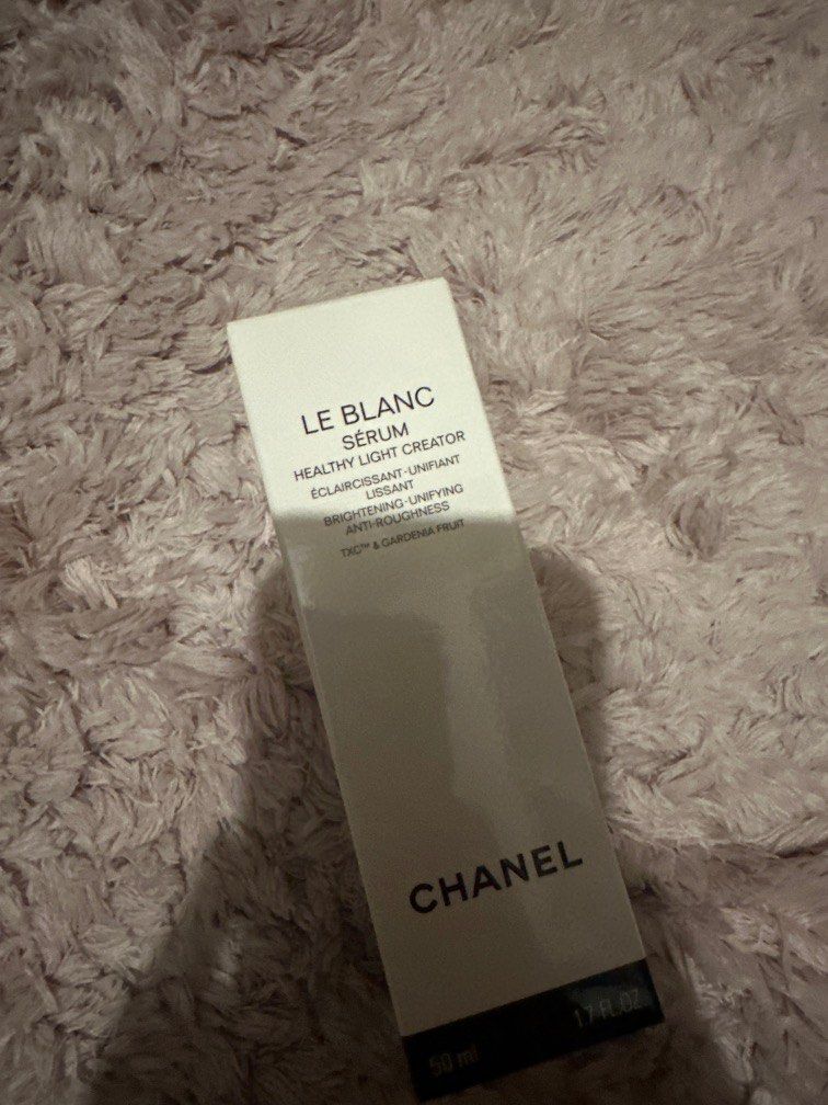 Chanel LE BLANC珍珠光采健康亮肌精華液, 美容＆個人護理, 健康及美容- 皮膚護理, 面部- 面部護理- Carousell
