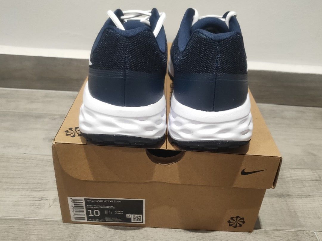 CNY SALE Nike Running Shoes Revolution 6 NN Blue men sports shoe