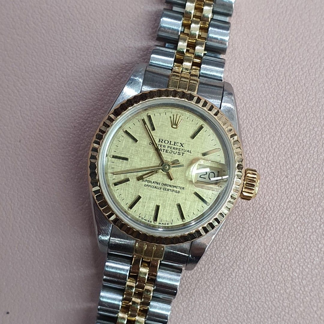 CHEAPEST Rolex Datejust Lady 26 Ref 69173 Champagne Dial Year 1991