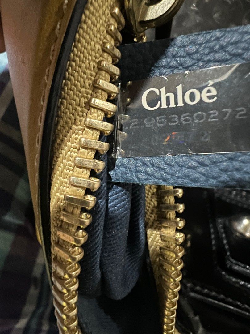 CHLOE (Category: Luxury Bags & Wallets) located in Marikina City. Submitted by landertroy (Listing ID 1236107842, Image 3). Description: chloe light mustard genuine leather in gold hardware, 3 compartment, made in italy large handbag for women.