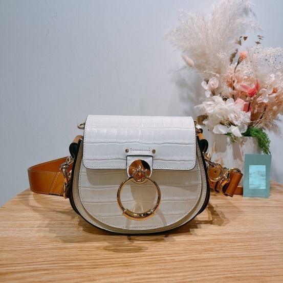 Chloe tess bag 2025 white