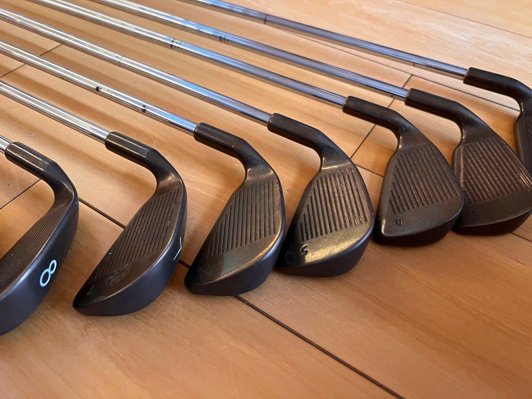Fer De Golf Ping Eye 2+ N°7 - Tête Droite - Angle Orange - Acier Carbone