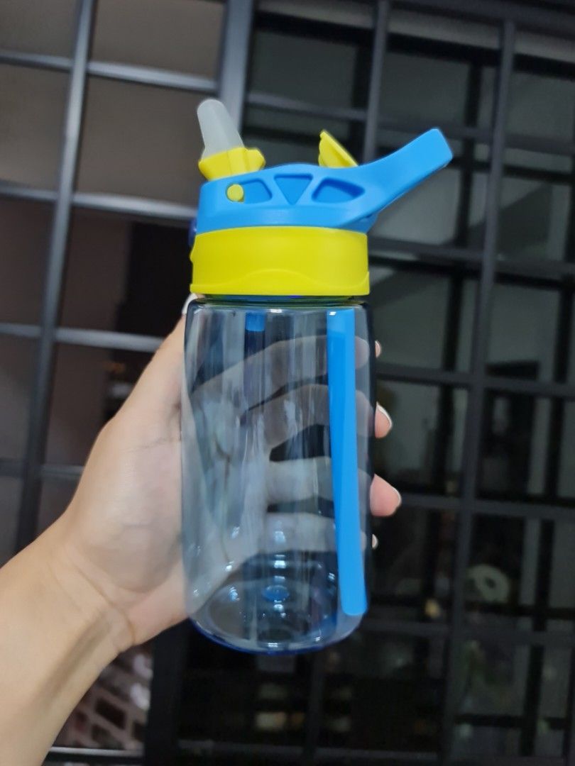 CLEARANCE SALE Children s Personalised Water Bottle with Straw