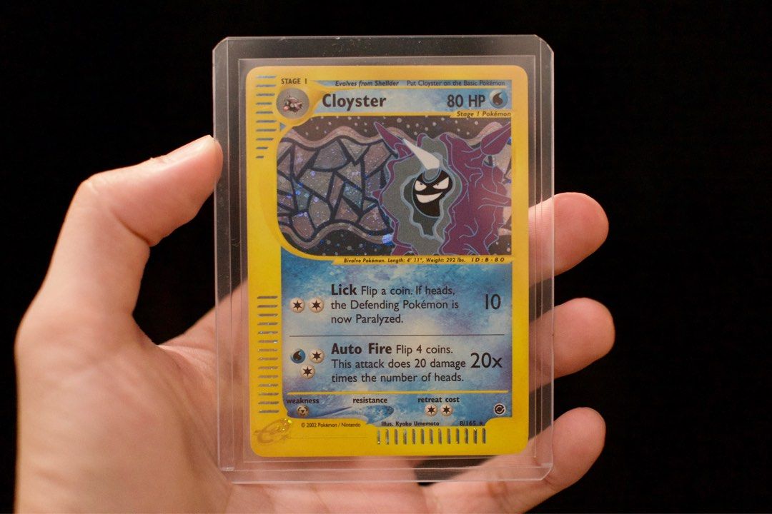 Cloyster expedition holo 8/165 card, Hobbies & Toys, Toys & Games on  Carousell
