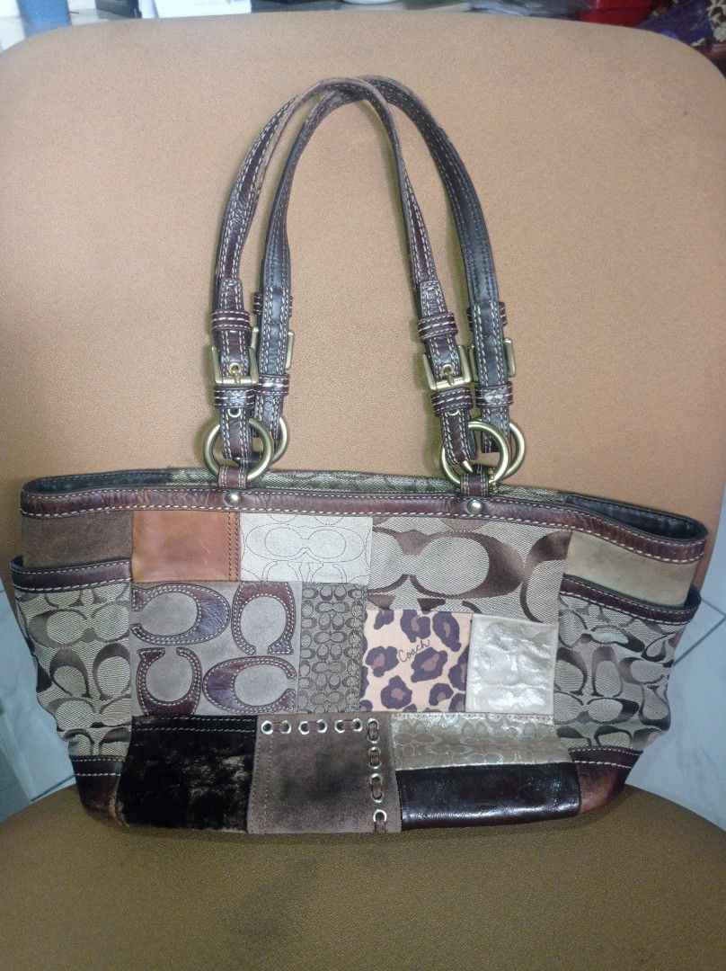 Coach patchwork clearance purse outlet
