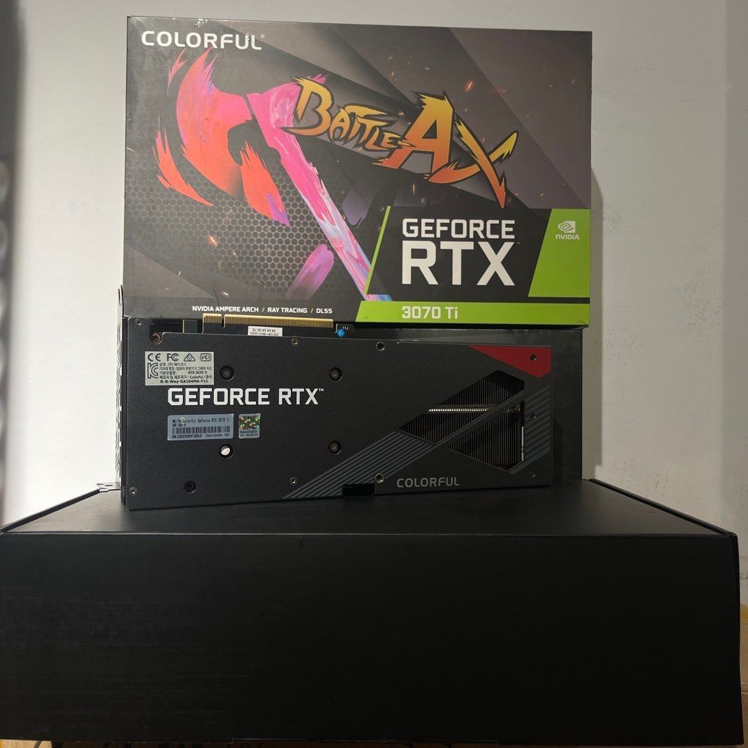 ストックセール 本日限定 Colorful GeForce RTX 3070 Ti NB 未開封