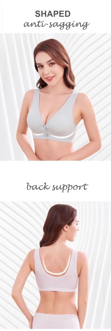 Fashion 3 Pcs Wirefree Nursing Clothing Cotton Breastfeeding Bra For  Pregnant Women