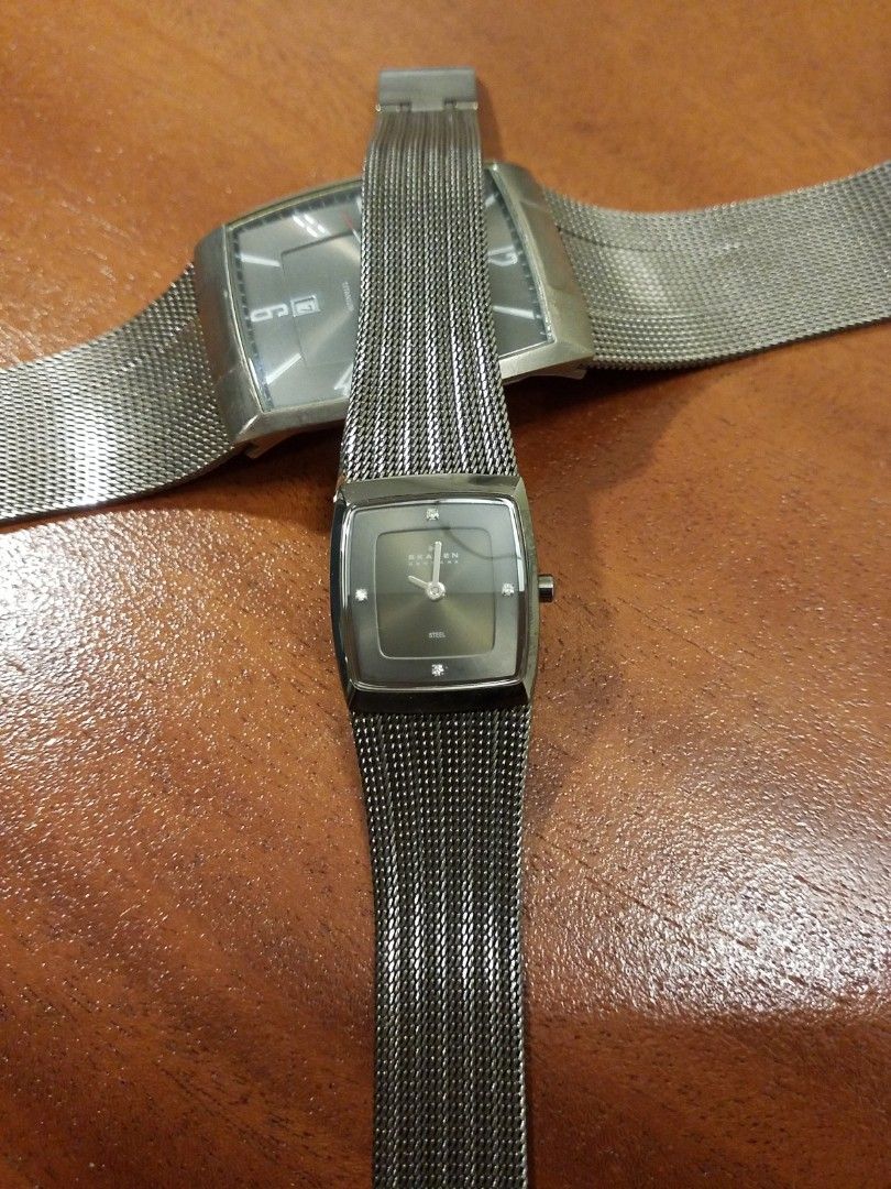 Skagen best sale couple watches