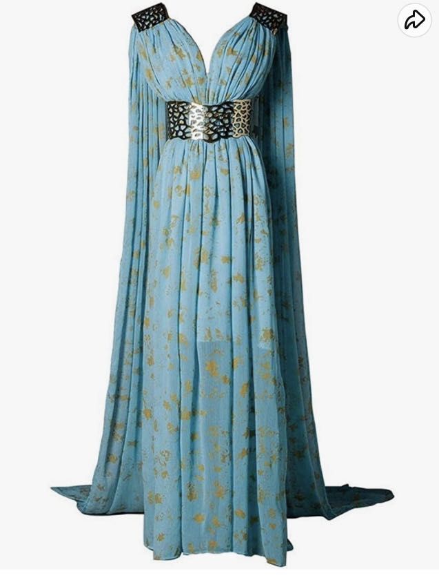 slim fit dress slacks Daenerys Targaryen Game of Throne Princess Dress Halloween Cosplay Cos –  ACcosplay main image 1