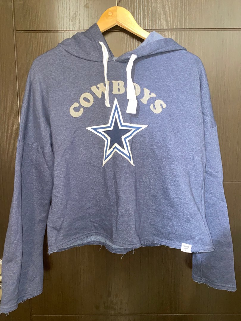 Dallas cowboys cropped hoodie top