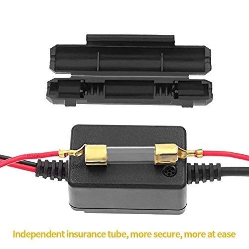 Dash Cam Hard Wire Kit Mini USB,Builtin Fuse 5V/2A 10 feet for in Car