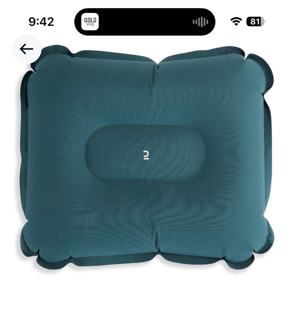 Decathlon best sale inflatable pillow