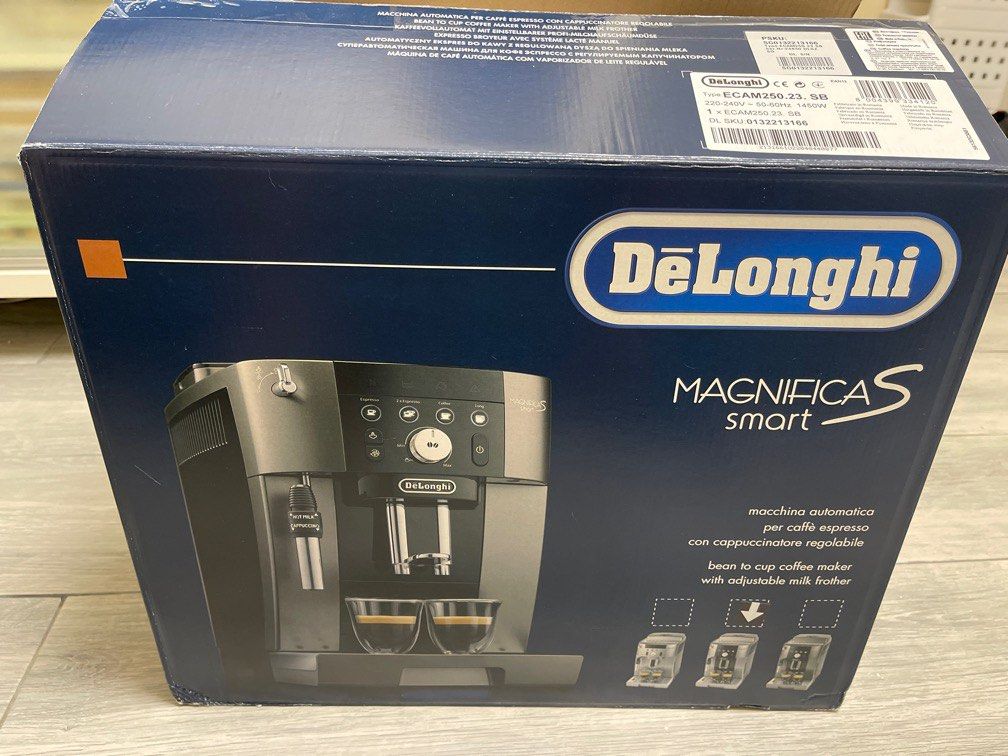 Series ECAM250.23.SB 咖啡機, DeLonghi Carousell Magnifica Fully Automatic 廚房電器, S 咖啡機及咖啡壺- 家庭電器,