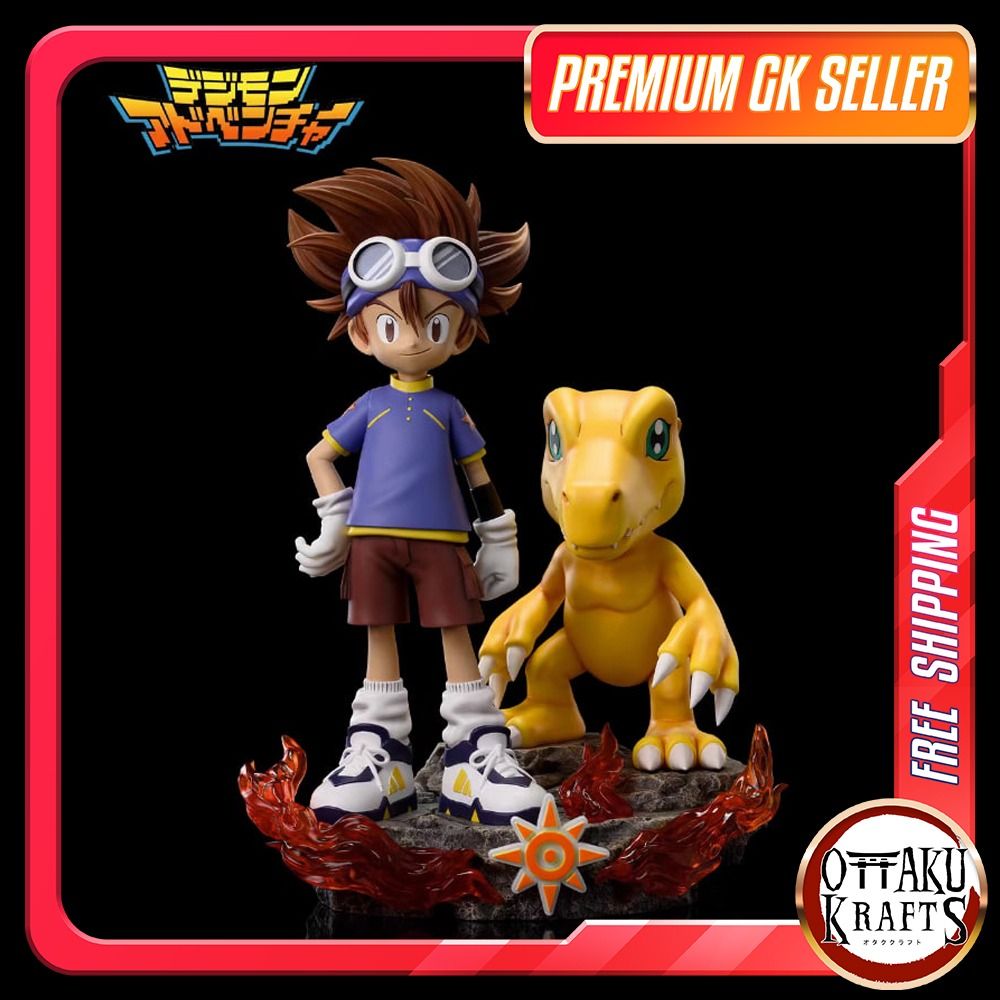 Digimon | Tai Kamiya | FL Studio【PO - FREE Shipping】| GK Figure | GK  Figurine | GK Statue | Anime Resin Collectible | Anime Resin Collectable |  Wall ...