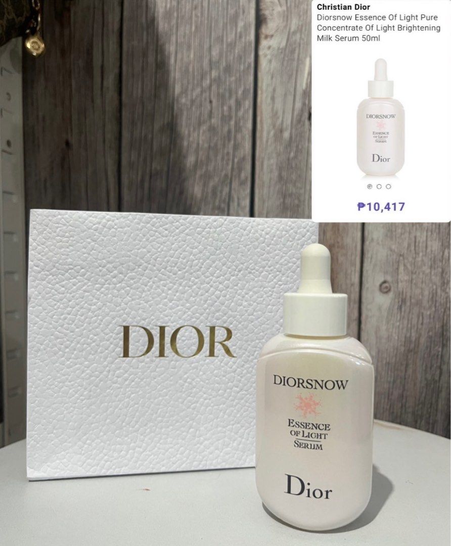 Diorsnow essence of light brightening milk serum discount