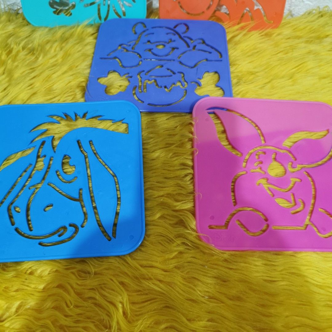 Disney Winnie the Pooh stencils on Carousell