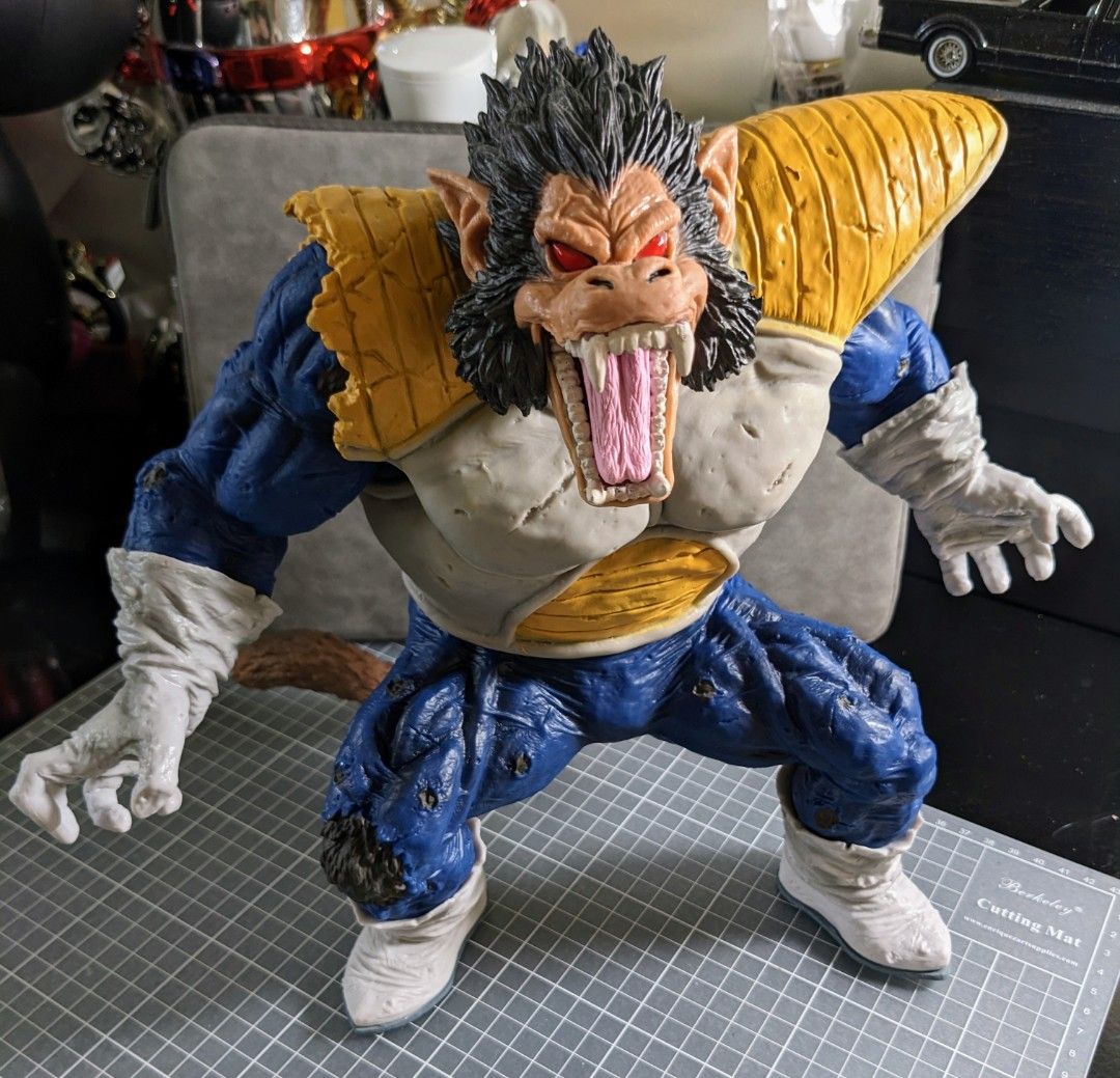 Dragon Ball Z Vegeta Armor Oozaru Jumbo Figure on Carousell