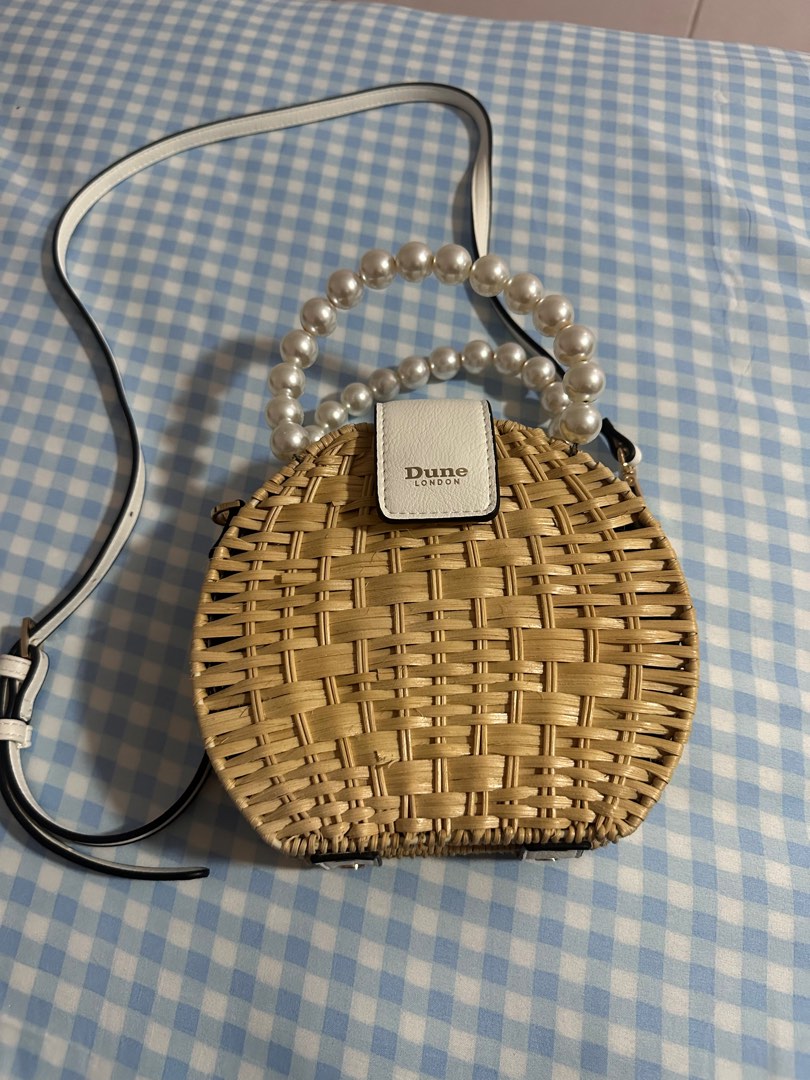 Dune shop rattan bag