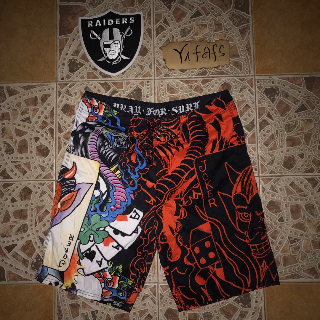 Christian audigier board shorts hot sale