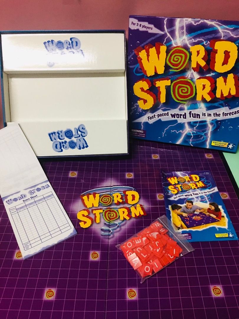 Educational Insights Word Storm on Carousell