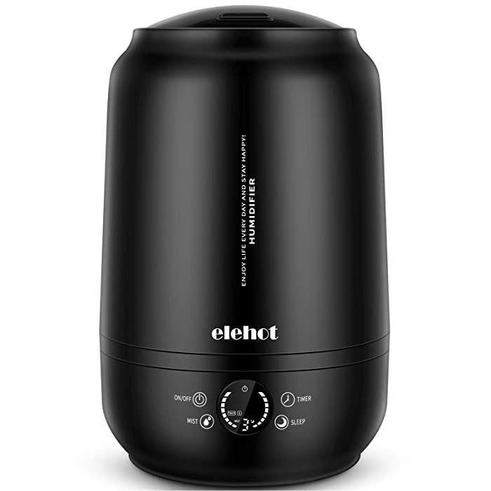 ELEHOT UltraSonic Humidifier Cool Mist Essential Oil Diffuser Aroma