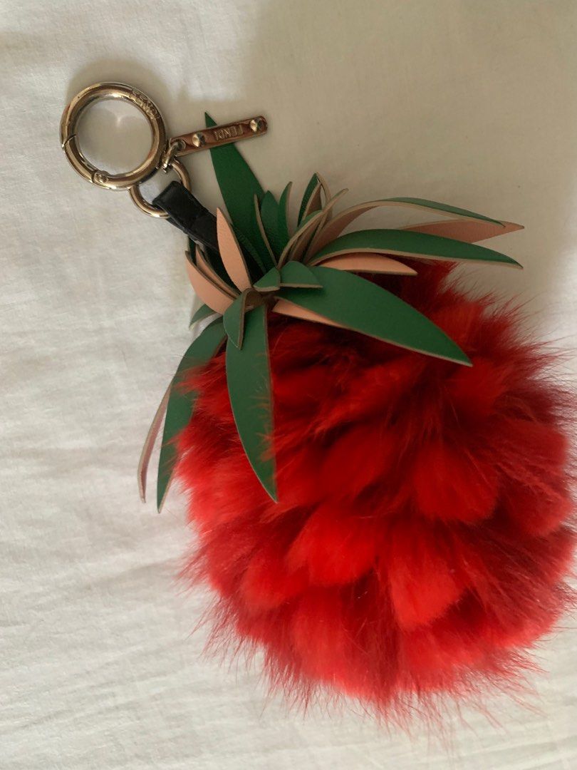 Fendi strawberry 2025 charm