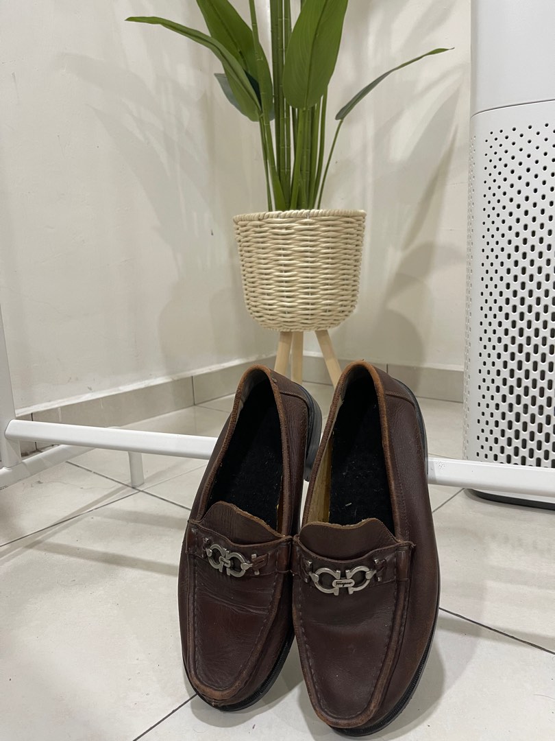 Used salvatore ferragamo mens shoes hot sale