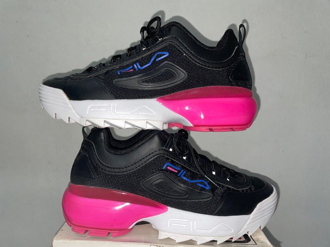 Fila disruptor dark pink cheap