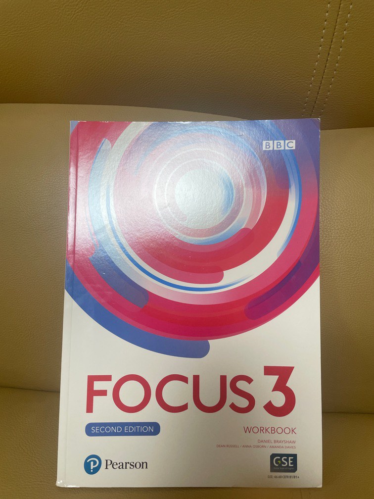 focus 3 workbook second edition, 興趣及遊戲, 書本 & 文具, 教科書 - Carousell
