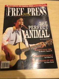 Free Press 2009 “A Perfect Animal” (Ely Buendia - Eraserheads) Oop