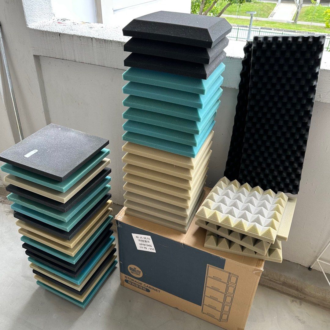 FREE Soundproof Foam Panels, Furniture & Home Living, Home Decor, Other