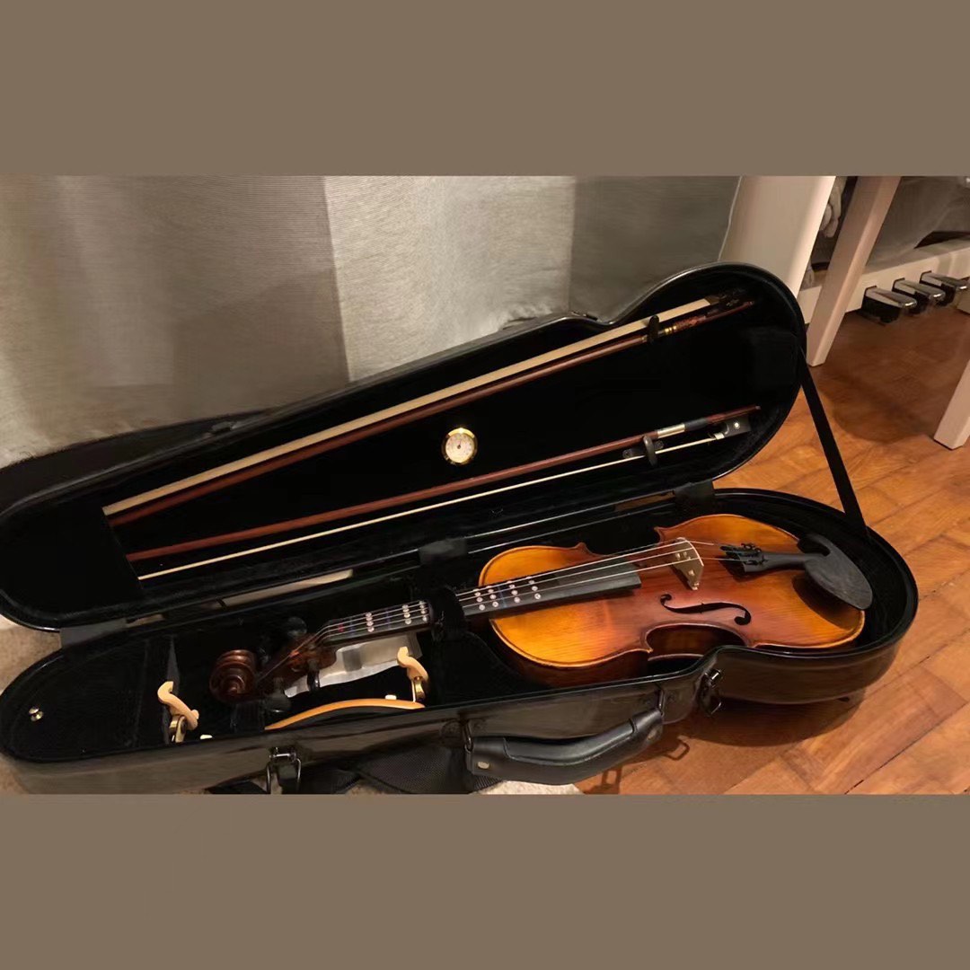 Fullsize Stradivari Strings 4/4 violin, Hobbies & Toys, Musical ...