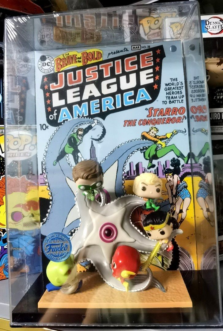 Funko Pop Pcomic Covers Dc Justice League Of America - The Brave