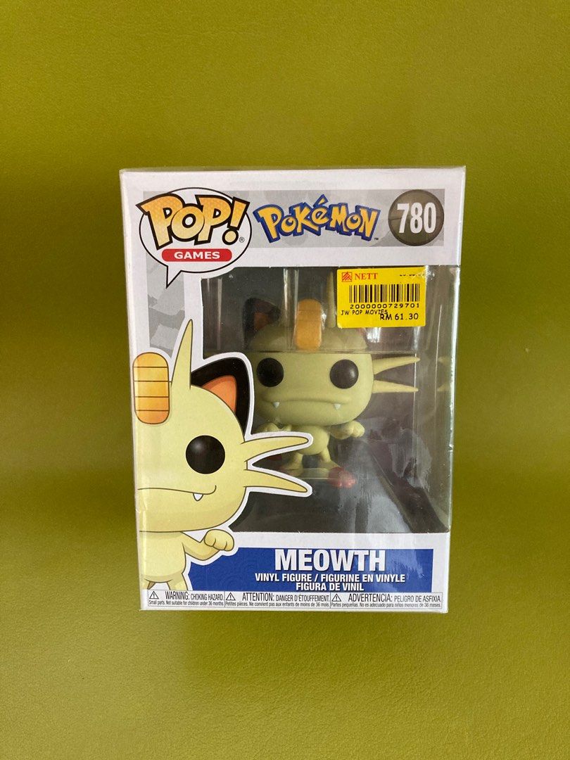 Funko POP! Games: Pokémon - Meowth #780