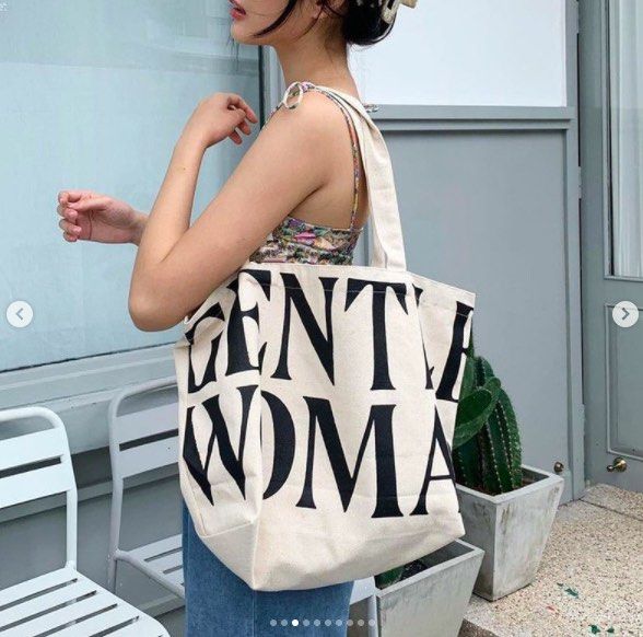 Louis Vuitton promotional canvas tote bag, Women's Fashion, Bags & Wallets, Tote  Bags on Carousell